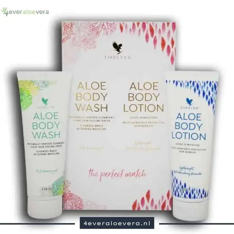 Combopack Aloe Body Wash & Lotion