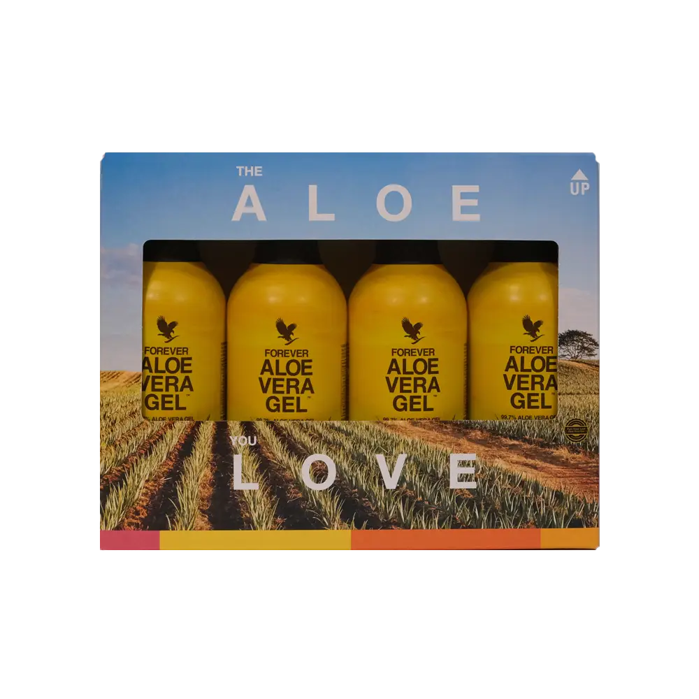 4pack Forever Aloe Vera Gel